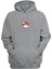 Unisex Pokemon Topu Gri Normal Kalıp Sweatshirt 1
