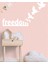 Freedom Duvar Yazısı Ahşap Lazer Kesim Dekor 2