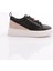 ES863 Kadin Kalin Renkli Kristal Taşli Sneakers Ayakkabi 1