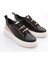 ES863 Kadin Kalin Renkli Kristal Taşli Sneakers Ayakkabi 2