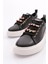 ES863 Kadin Kalin Renkli Kristal Taşli Sneakers Ayakkabi 4