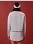 Crop Sweatshirt Baskılı Uzun Kollu Bisiklet Yaka Pamuklu 4