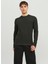 Bisiklet Yaka Standart Haki Erkek Kazak 12236766_JJEMARCUS Knıt Crew Neck 1