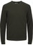 Bisiklet Yaka Standart Haki Erkek Kazak 12236766_JJEMARCUS Knıt Crew Neck 2