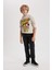 Erkek Çocuk Garfield Kapüşonlu Sweatshirt B3050A823WN 2