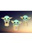 3lü Star Wars The Mandalorian Grogu Baby Yoda Pop Stil Koleksiyon Figür Oyuncak Seti 3ü 1 Arada 1