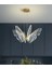 Luxury Exclusive Modern Kelebek Sarkıt LED Avize Butterfly Gold Sarı Kademeli 3 Renk 1