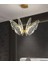 Luxury Exclusive Modern Kelebek Sarkıt LED Avize Butterfly Gold Sarı Kademeli 3 Renk 2