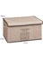 Keçe Kapaklı Çok Amaçlı Maxi Kutu Bej 47X37X24 cm 2