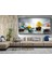 Geyik Antrasit Gri Modern Tablo 3