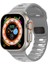 Apple Watch 42 44 45 49 mm Ultra 2 Yumuşak Silikon Ayarlanabilir Spor Kordon 1