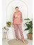 Kışlık Well Soft Kapüşonlu ve Kanguru Cepli Peluş Pijama Takım 3