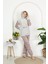 Kışlık Well Soft Kapüşonlu ve Kanguru Cepli Peluş Pijama Takım 3