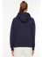 Lacivert Kadın Yuvarlak Yaka Sweatshirt IQ4428 Rı Bl Fleece Hoodıe 5