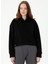 Kapüşon Yaka Siyah Kadın Sweatshirt Rc-Gapın 3