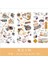K 3 Yaprak/paket Kawaii Washi Çıkartmalar Bitki Hayvan Gıda Mermi Günlüğü Çıkartmalar Albümü Çıkartmalar Etiket Scrapbooking Kırtasiye (Yurt Dışından) 1