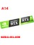 A14 12 Stil Grafik Kartı Etiketi Rtx 2080TI 2070 2060 Tıtan Vr Gtx 1650 1660TI Etiket 1 Pc (Yurt Dışından) 1