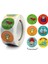 QY1618-500PCS 100-500PCS 8 Stilleri Yuvarlak Karikatür Hayvan Ödül Çıkartmaları Çocuklar Parti El Yapımı Scrapbooking Hediye Paketleme Mühür Etiket (Yurt Dışından) 5