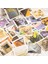 C Dimi 30 Sayfa Üç Izgara Şerit Ins Çıkartmalar Düşen Güneş Gölge Happy Hour Yapışkanlı Etiket Yaratıcı Scrapbooking Kırtasiye (Yurt Dışından) 3