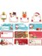QY2161-26PCS 26/65 Adet Merry Christmas Noel Baba Noel Ağacı Şapka Çıkartmalar Etiketleri Hediye Kutusu Dekoratif Paket Sarma Iş (Yurt Dışından) 4