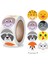 QY725-100PCS 100-500PCS Sevimli Karikatür Ödül Sticker Öğretmen Teşvik Öğrenci Için 1 Inç Yuvarlak Etiketler Hayvanlar Kırtasiye Sticker (Yurt Dışından) 3