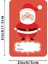 QY709-250PCS Rulo Başına 250 Adet Santa Karikatür Elk Etiket Noel Hediyesi Etiketi Çıkartmalar Hediyeler Için Tasarımlar Ambalaj Kağıdı ve Zarf Etiket (Yurt Dışından) 5