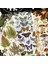Stil 3 Vintage Orman Bitki Çiçek Kelebek Lazer Folyo Pet Dekoratif Sticker Önemsiz Dergisi Dıy Scrapbooking Kolaj Albümü Zanaat (Yurt Dışından) 2