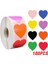 QY788-100PCS 100-500PCS 1 Inç Kırmızı Kalp Çıkartmalar Sevgililer Günü Için Yeni Pişirme Ambalaj Etiket Zarf Mühürler Aşk Dekoratif Çıkartmalar (Yurt Dışından) 1