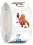 QY1612-500PCS 100-500PCS Çocuk Karikatür Çıkartmalar Küçük Dinozor Desen Çocuklar Kırtasiye Malzemeleri Okul Öğretmen Malzemeleri Ödül Çıkartmalar (Yurt Dışından) 3