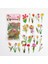 Mor Çiçek 40 Adet/paket Renkli Yaz Çiçek ve Bitkiler Günlüğü Dıy Dekorasyon Çıkartması Albüm Dizüstü Için (Yurt Dışından) 3