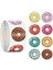 QY1904-300PCS 50-500PCS Donuts Etiket 1 Inç Renkli Çocuk Etiket Pişirme Mağazası Süslemeleri Sınıf Öğretmeni Teşvik Öğrenci Ödül Çıkartmaları (Yurt Dışından) 5