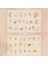 80 Adet 80 Adet Bitki Pvc Etiket Doğa Çiçek Dekoratif Scrapbooking Kendin Yap Etiket Günlüğü Kırtasiye Albümü Dergisi (Yurt Dışından) 5
