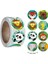 QY618-300PCS 100-500PCS Yeni Yuvarlak Karikatür Oyuncaklar Çocuklar Için Hayvan Çıkartmaları Öğretmen Ödül Teşvik Etiket Ofis Kırtasiye Çocuklar Için 1 Inç (Yurt Dışından) 2