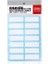 Beyaz (12 Adet X14) Paket Kırtasiye Etiketleri / Çıkartmalar Beyaz Etiketler Isim Yazma Çıkartmaları Boş Çıkartmalar Etiketler (Yurt Dışından) 1
