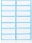 Beyaz (12 Adet X14) Paket Kırtasiye Etiketleri / Çıkartmalar Beyaz Etiketler Isim Yazma Çıkartmaları Boş Çıkartmalar Etiketler (Yurt Dışından) 3