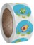 QY726-300PCS 100-500PCS Yuvarlak Mutlu Gün Çıkartmaları Zarf Mühür Etiketleri Hediye Paketleme Dekor Doğum Günü Partisi Scrapbooking Kırtasiye Etiket (Yurt Dışından) 1