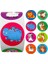 QY2231-100PCS 100-500 Adet 1 Inç Yuvarlak Karikatür Oyuncaklar Hayvan Çıkartmaları Çocuklar Için Öğretmen Ödül Teşvik Etiket Ofis Kırtasiye Çocuklar Için (Yurt Dışından) 1