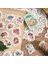 K 45 Adet/grup Vintage Çıkartmalar Scrapbooking Malzemeleri Yapışkanlı Planlayıcı Etiketleri Günlük Defteri Fotoğraf Albümü Deco Kırtasiye (Yurt Dışından) 1