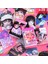 Kız-A 50 Adet Sevimli Kawaii Kpop Kız Estetik Çıkartmalar Dekoratif Cep Scrapbooking Aksesuarları Dizüstü Önemsiz Dergisi Dizüstü Gitar (Yurt Dışından) 2