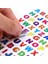 Harfler 10 Yaprak Glitter Alfabe Mektubu Çıkartmalar Kendinden Yapışkanlı Abc A-Z Kelimeler Harfler Çıkartmalar Alfabe Etiket Adı Çıkartmalar (Yurt Dışından) 4