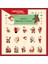 A-Noel Baba Paket Başına 30 Adet Çıkartmalar Noel Bronzlaştırıcı Baba Ağacı Karalama Defteri Santa Kardan Adam Kağıt Folyo Hediye Yeni Yıl Kartı Noel Noel (Yurt Dışından) 1