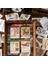 B Nedıe 50 Desenler Karalama Defteri Çıkartmaları Vintage Mini Kitap Dekor Önemsiz Dergisi Kolaj Yaratıcı Kırtasiye Estetik Çiçek Çıkartmalar (Yurt Dışından) 2
