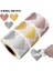 QY528-SILVERY-300PCS 100-300PCS Kalp Şekli Etiketleri Etiket 3 Renk Kazı Kazan Çıkartmalar Dıy El Yapımı Oyun Kazı Kazan Etiket Etiketleri Kırtasiye (Yurt Dışından) 2