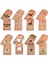 QY1430-50PCS 50-100PCS Merry Christmas Etiketler Kraft Kağıt Kartı Hediye Etiketi Dıy Asın Etiketleri Hediye Paketleme Dekor Hediye Kartı Noel Malzemeleri Yanadır (Yurt Dışından) 3