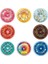 QY1588-300PCS 100-500PCS Yuvarlak Çörek Çıkartmalar Ev Yapımı Fırın Pişirme Renkli Dekorasyon Etiketleri Çocuklar Parti Scrapbooking Kırtasiye Çıkartmalar (Yurt Dışından) 2