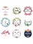 Kraft 7CM-100PCS 100 Adet Özel Çıkartmalar Logo Ambalaj Etiketleri Kişiselleştirilmiş Çıkartmalar Isim Parti Düğün Doğum Günü Kendi Etiketinizi Tasarlayın (Yurt Dışından) 3