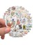 50 Adet 10/30/50 Adet Taze Çiçek Kitap Kore Kırtasiye Etiket Estetik Pvc Çocuk Dekorasyon Scrapbooking Okul Malzemeleri (Yurt Dışından) 4