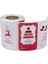 QY716-250PCS Rulo Başına 250 Adet Santa Karikatür Elk Etiket Noel Hediyesi Etiketi Çıkartmalar Hediyeler Için Tasarımlar Ambalaj Kağıdı ve Zarf Etiket (Yurt Dışından) 2