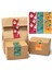 QY1502-30PCS 30-60 Adet Merry Christmas Çıkartmalar 6 Stil Hayvanlar Kardan Adam Ağaçları Dekoratif Çıkartmalar Sarma Hediye Kutusu Etiketi Noel Etiketleri (Yurt Dışından) 1