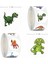 QY1610-100PCS 100-500PCS Çocuk Karikatür Çıkartmalar Küçük Dinozor Desen Çocuklar Kırtasiye Malzemeleri Okul Öğretmen Malzemeleri Ödül Çıkartmalar (Yurt Dışından) 2